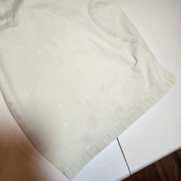 REI Utility Cargo Shorts
Outdoors Deep Endless Pockets Cream
Camping Mens XL - Picture 6 of 8